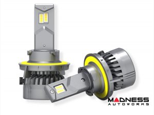 Headlight Bulbs (2) - H13 - Arc Lighting Tiny Monster - Xtreme Series LED w/ Adapter Harness Headlight Bulbs (2) - H13 - Arc Lighting Tiny Monster - Xtreme Series LED w/ Adapter Harness